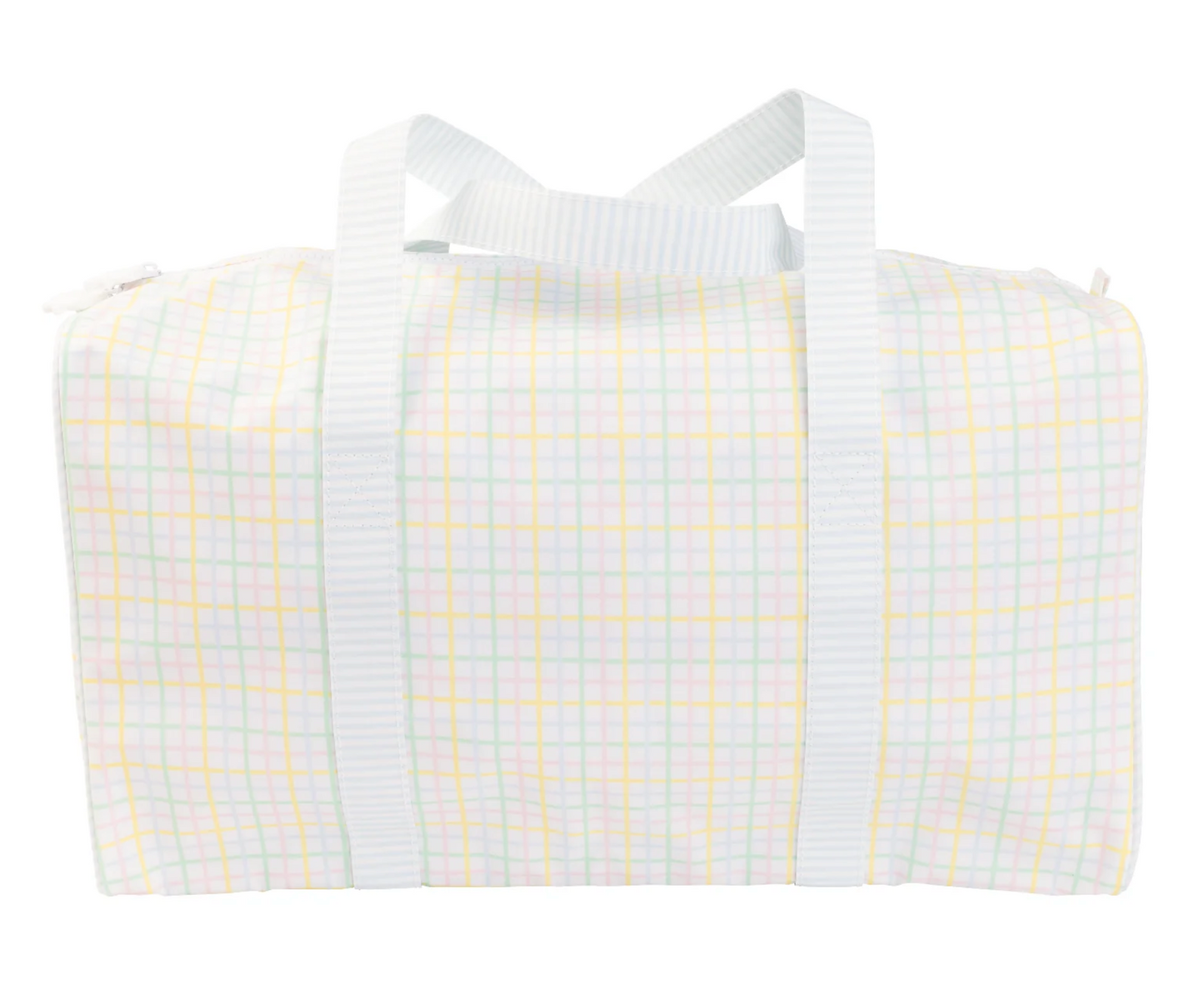 Duffle Bag, Multi Windowpane - Magpies Paducah