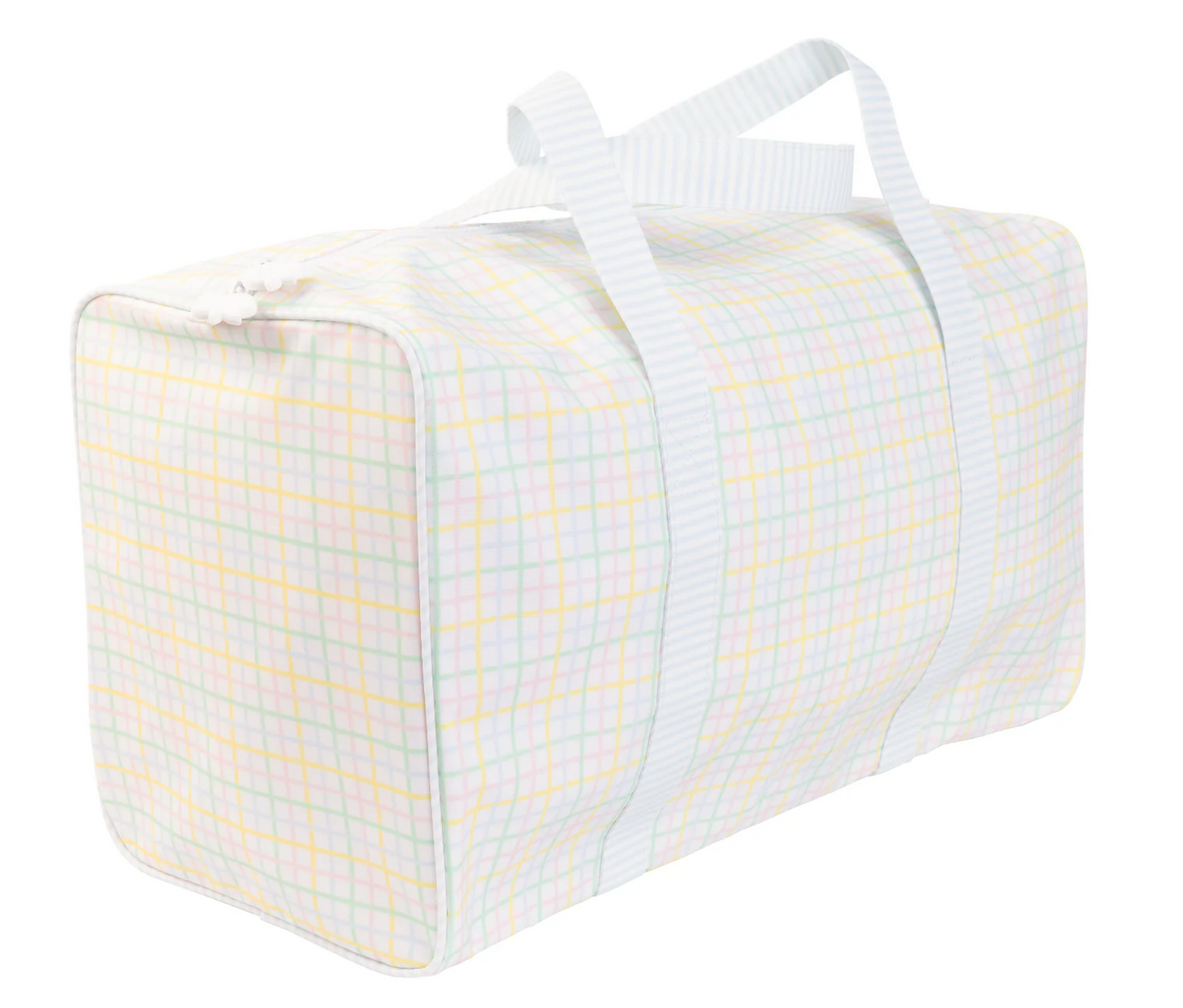 Duffle Bag, Multi Windowpane - Magpies Paducah