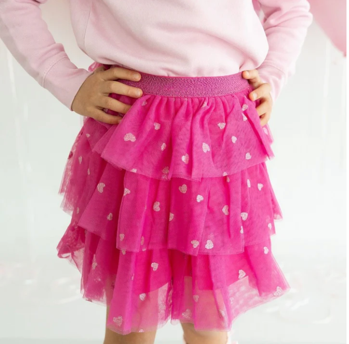 Heart Petal Tutu - Magpies Paducah