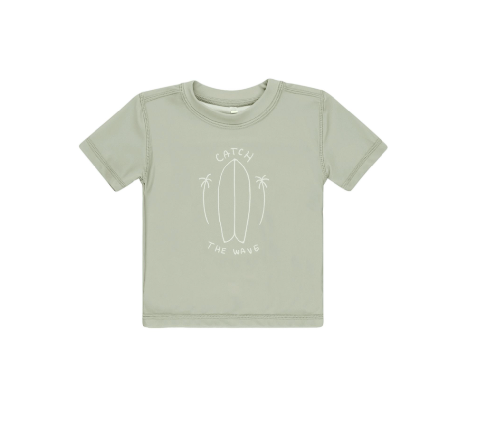 Short Sleeve Rashguard, Sage - Magpies Paducah