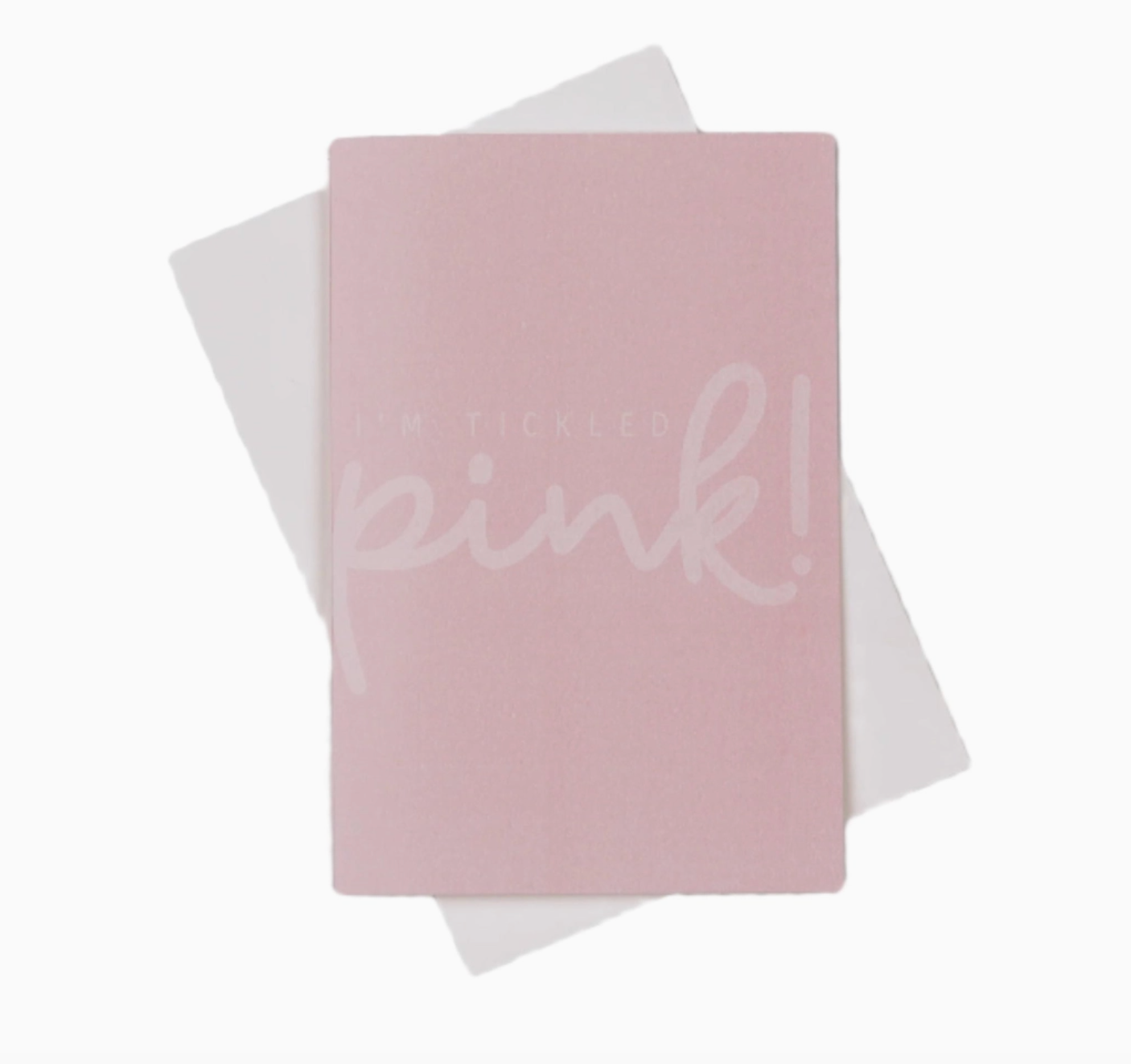 I'm Tickled Pink Card - Magpies Paducah