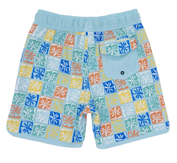 Boardshort, Palm Check - Magpies Paducah