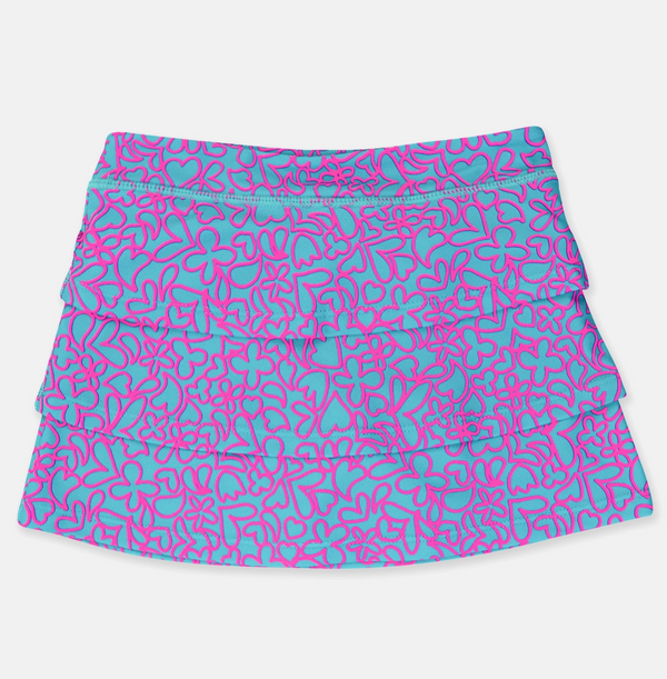 Active Skort, Neon Glow - Magpies Paducah
