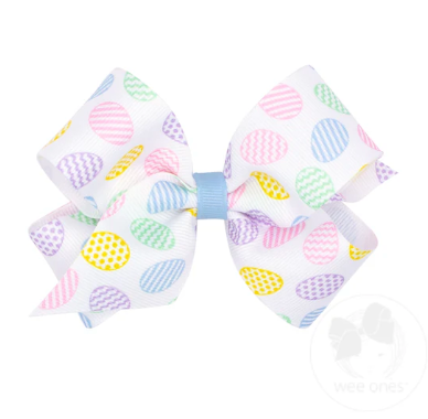 Medium Print Bow, Eggs - Magpies Paducah