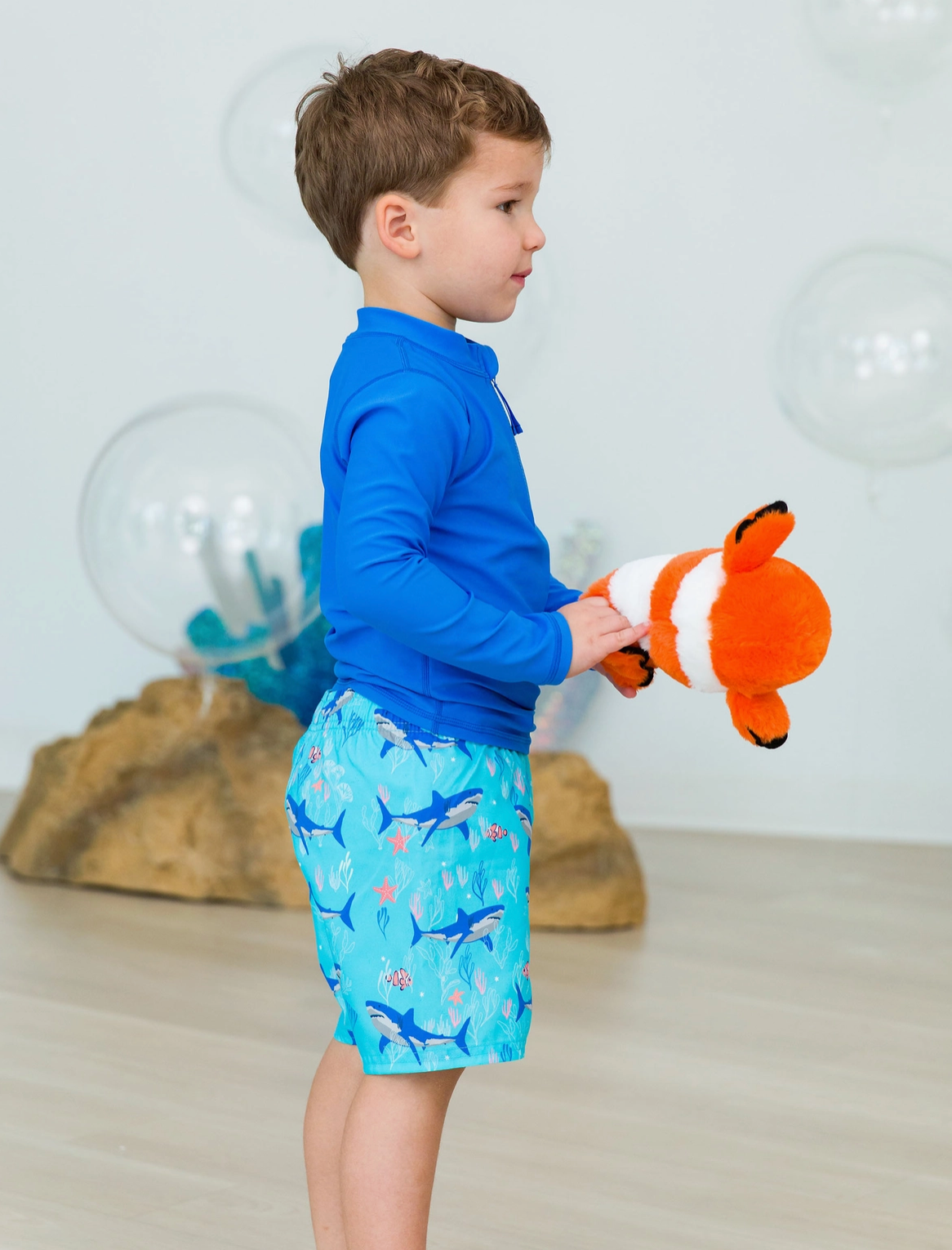 Swim Trunks, Fintastic - Magpies Paducah