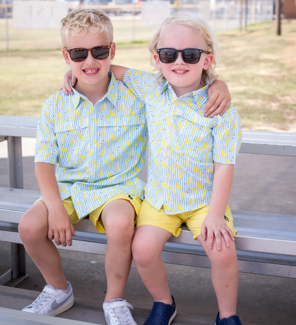 Short Sleeve Shirt, Bananas - Magpies Paducah