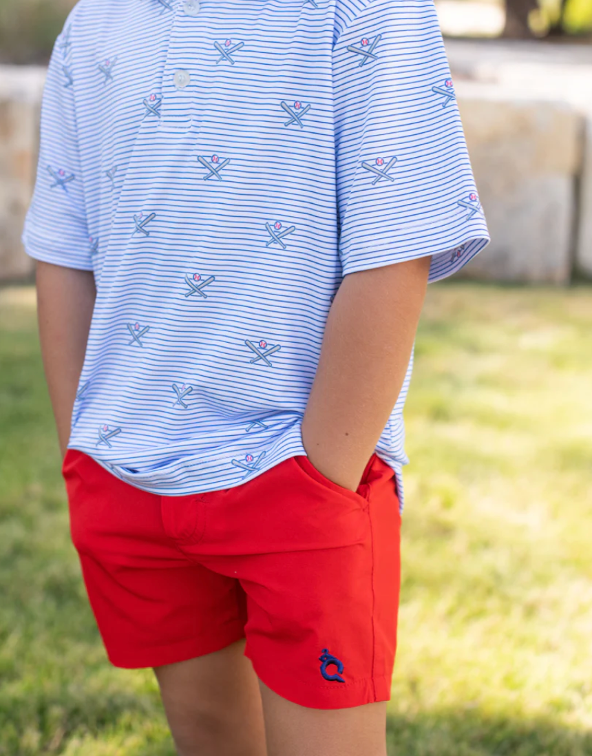 Shorts, Red - Magpies Paducah