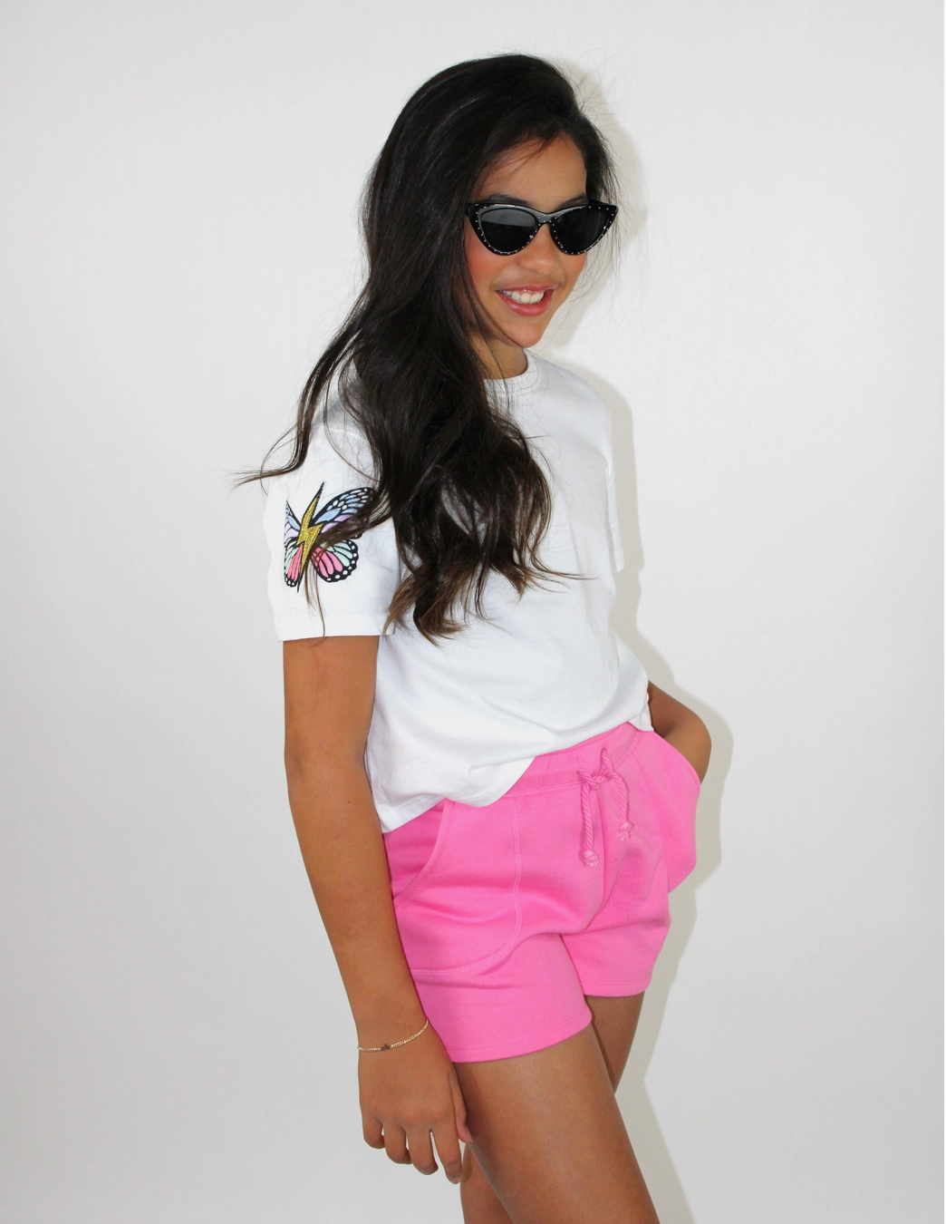 Graphic Tee, Butterfly Sleeve - Magpies Paducah