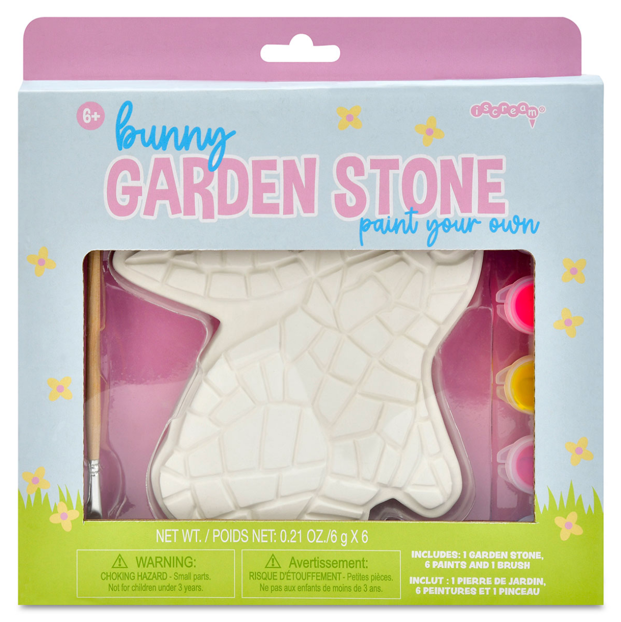 Paint-Your-Own Bunny Garden Stone