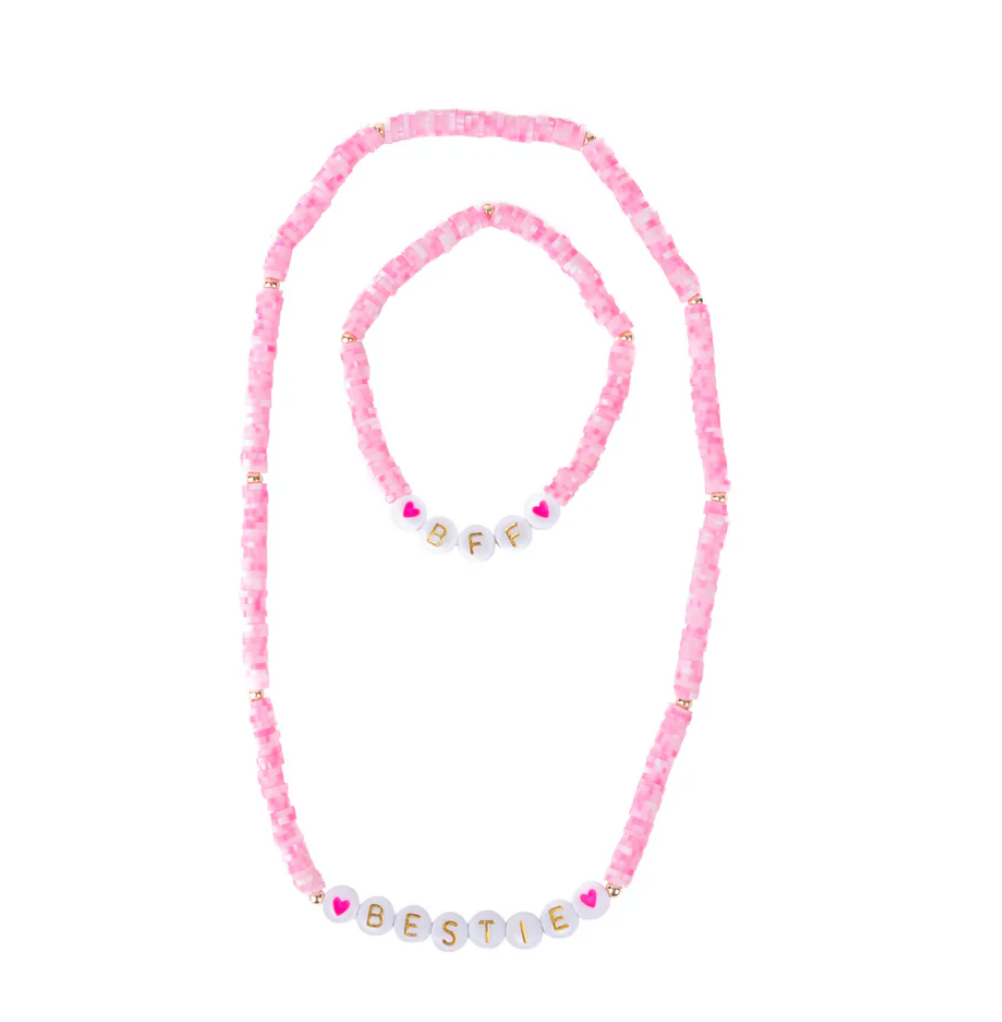 Bestie Necklace & Bracelet Set