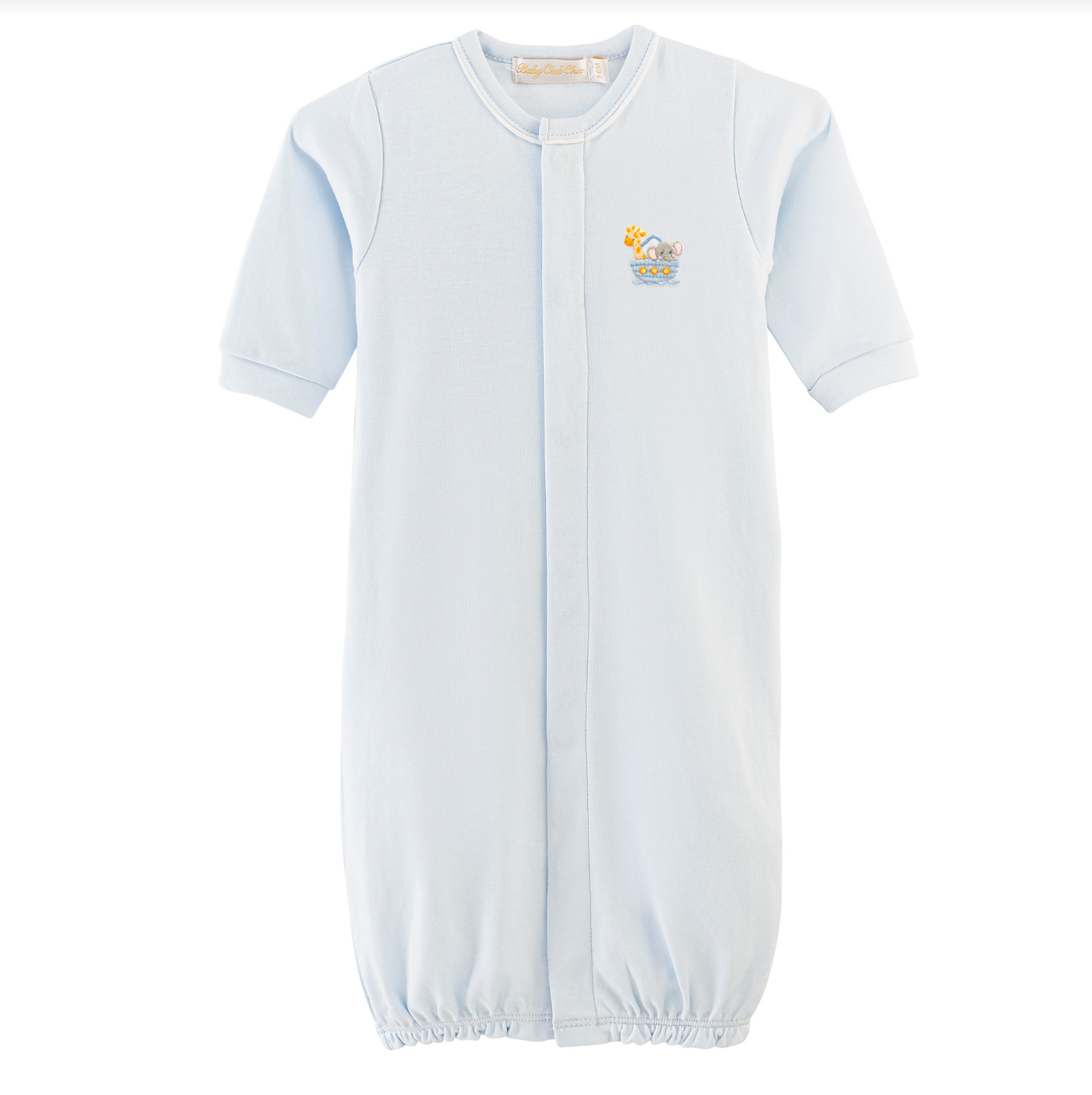 Blue Converter Gown w/ Piping, Noah's Ark - Magpies Paducah