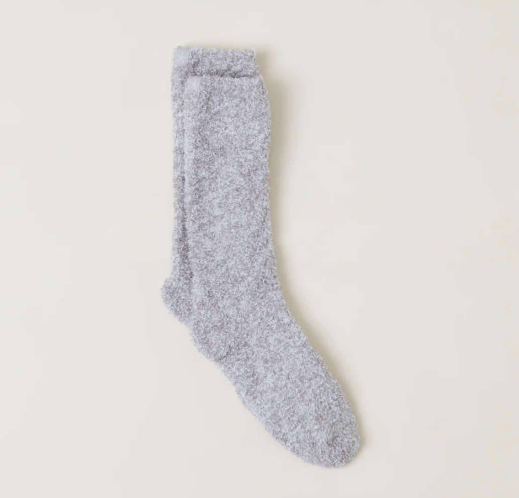 Cozychic Heathered Socks, Oyster - Magpies Paducah