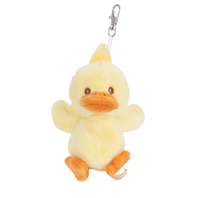 Quack Bag Charm, Yellow - Magpies Paducah