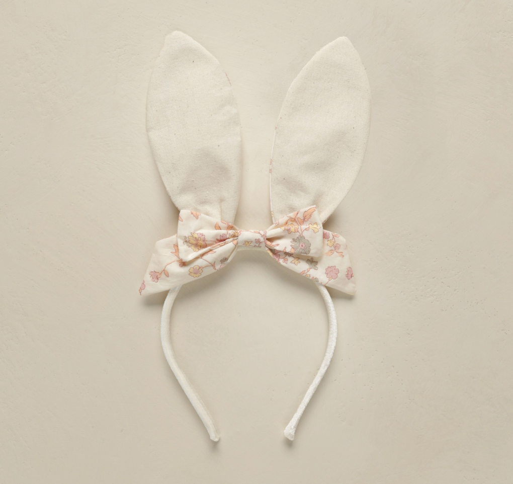 Bunny Headband, Pastel Floral - Magpies Paducah