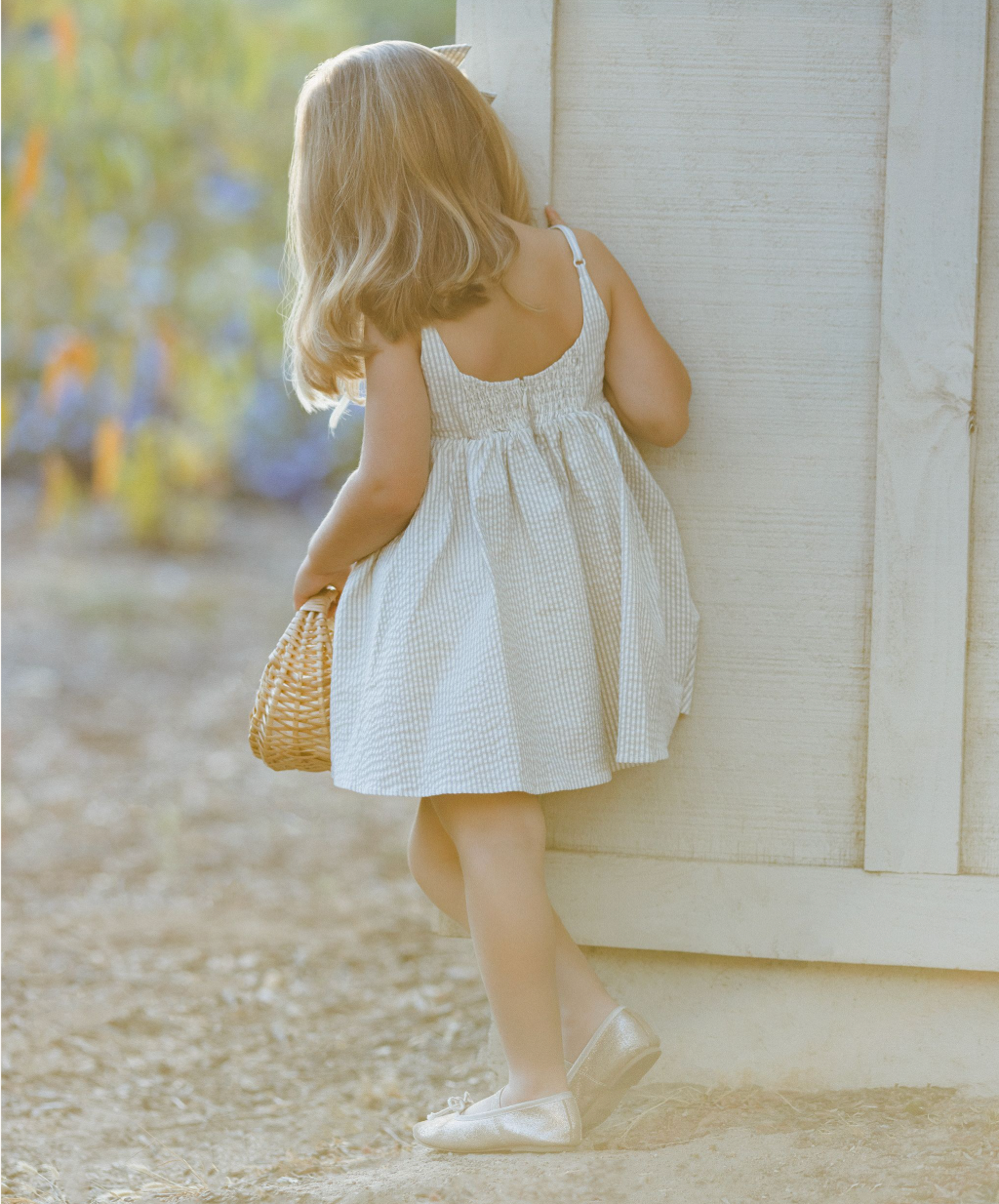Betsy Dress, Sage Stripe - Magpies Paducah