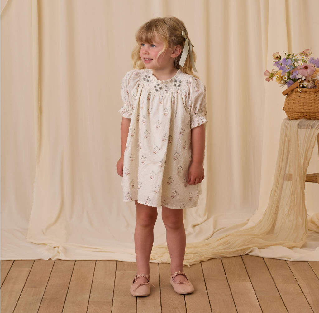 Maddie Dress, Bouquet - Magpies Paducah
