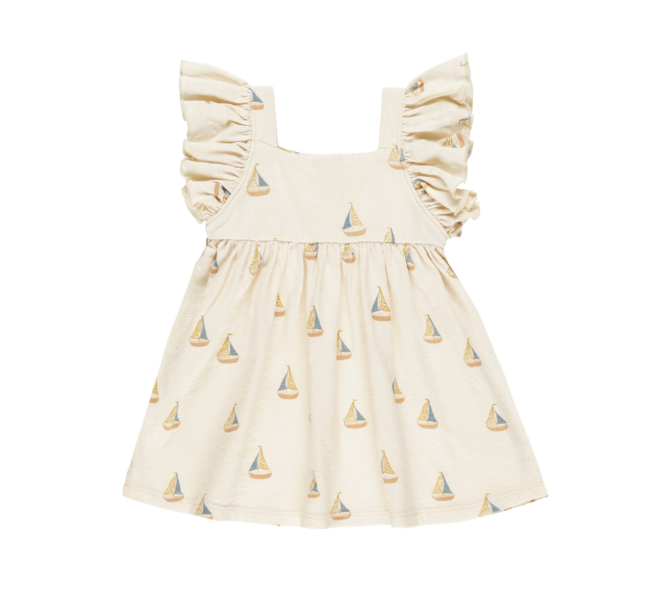 Mariposa Dress, Sailboats - Magpies Paducah