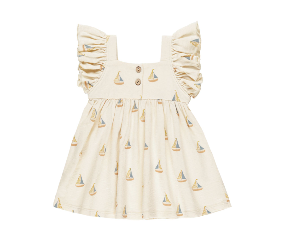 Mariposa Dress, Sailboats - Magpies Paducah