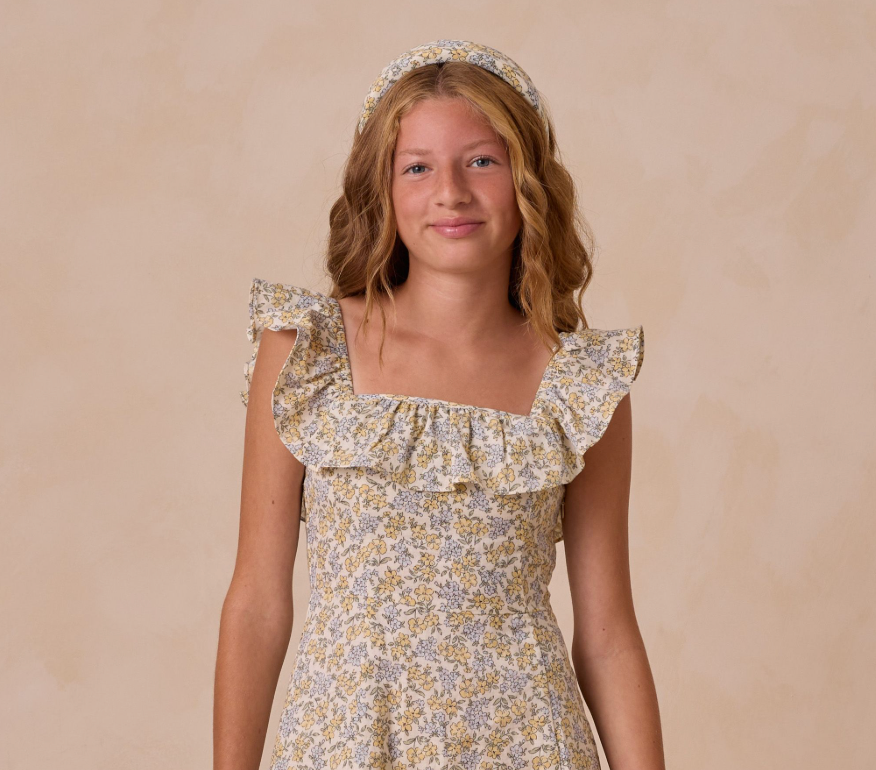 Teen Bianca Mini Dress, Bloom - Magpies Paducah