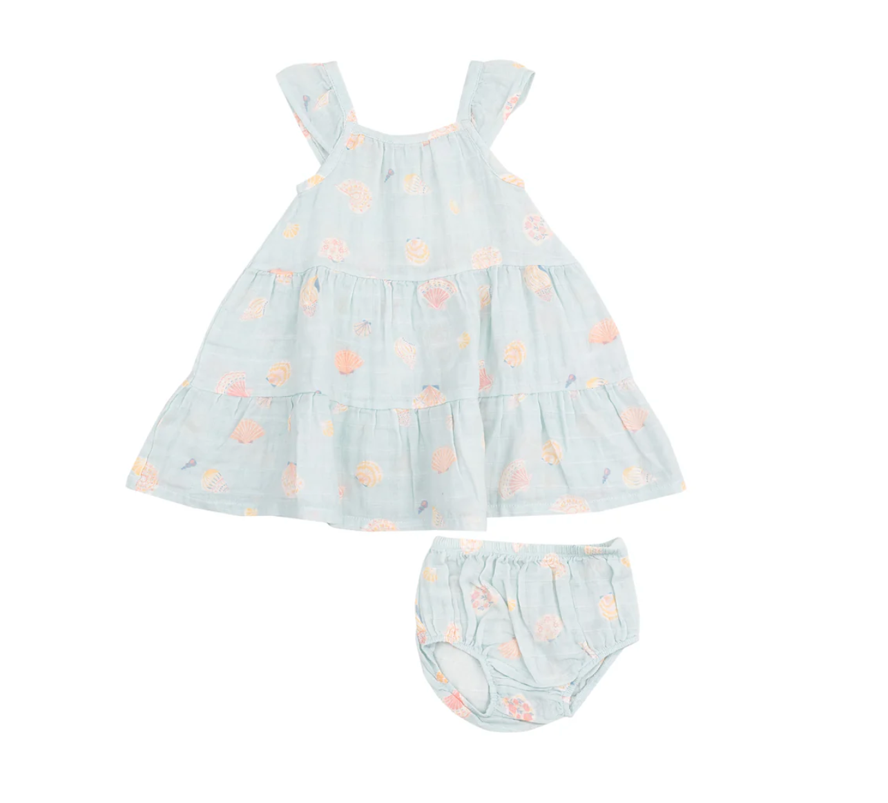 Twirly Sundress, Pretty Seashells - Magpies Paducah