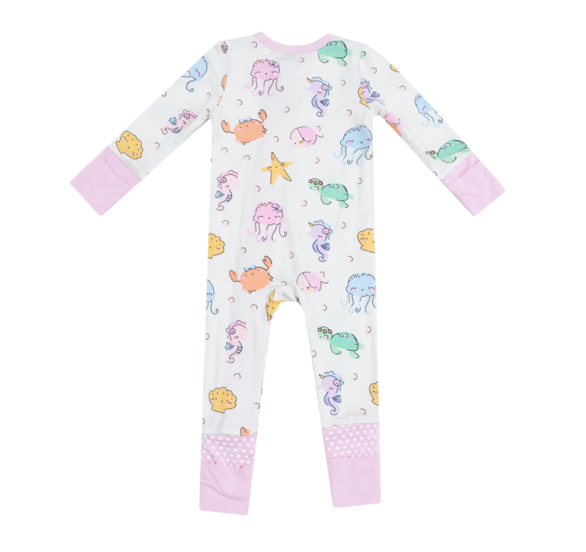 Zipper Romper, Cutie Sea Creatures - Magpies Paducah