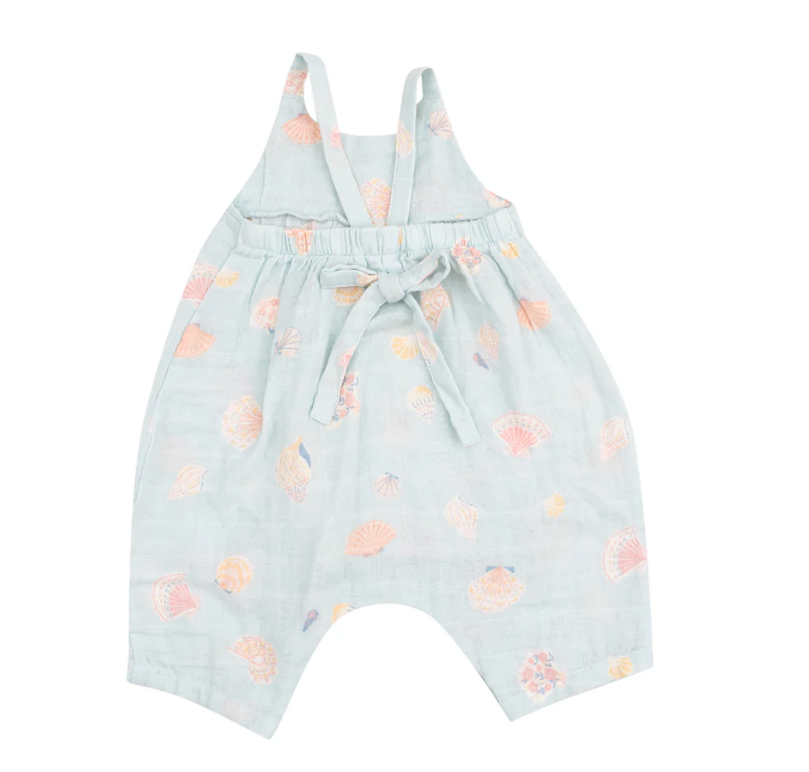 Tie Back Romper, Pretty Seashells - Magpies Paducah