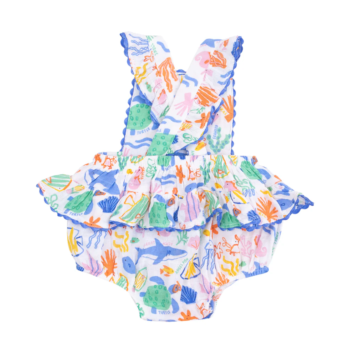 RicRac Sunsuit, Colorful Reef - Magpies Paducah