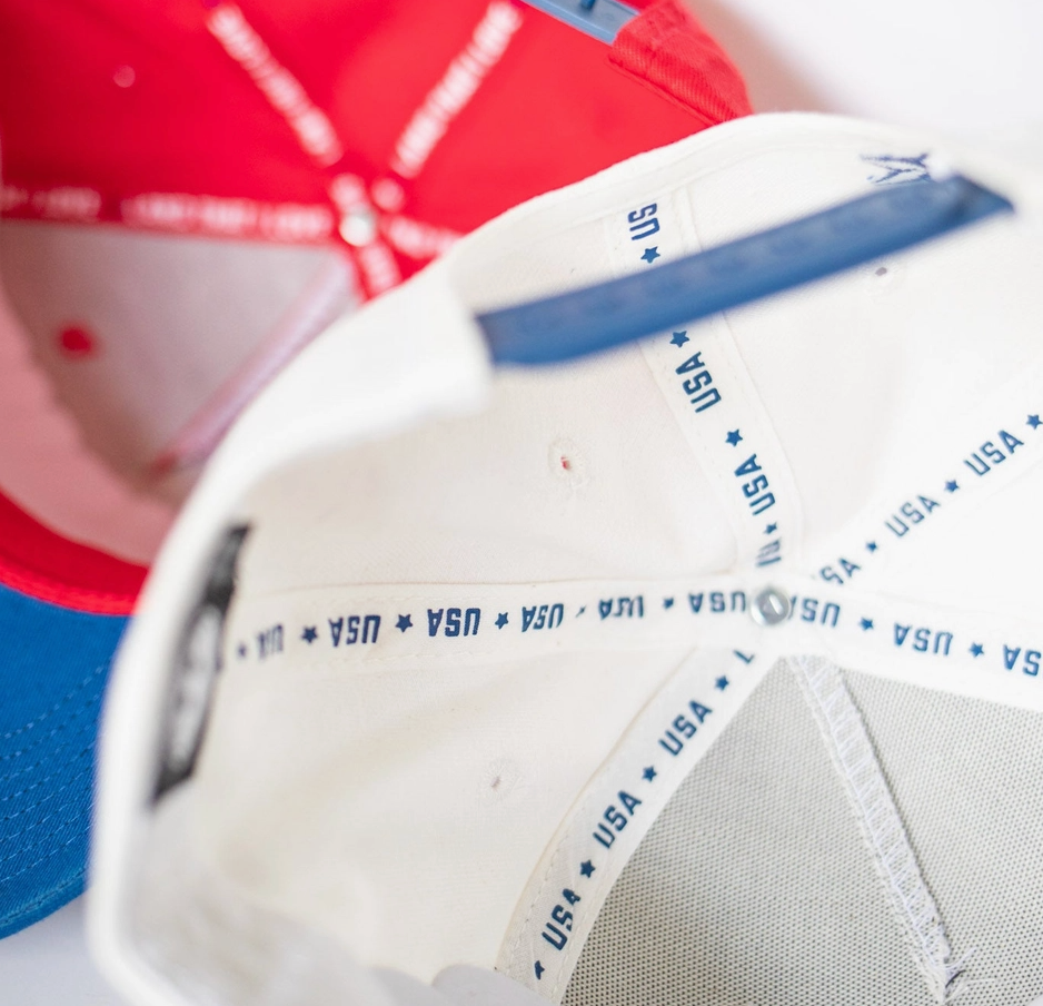 Felt Applique Twill Trucker, 1776 - Magpies Paducah