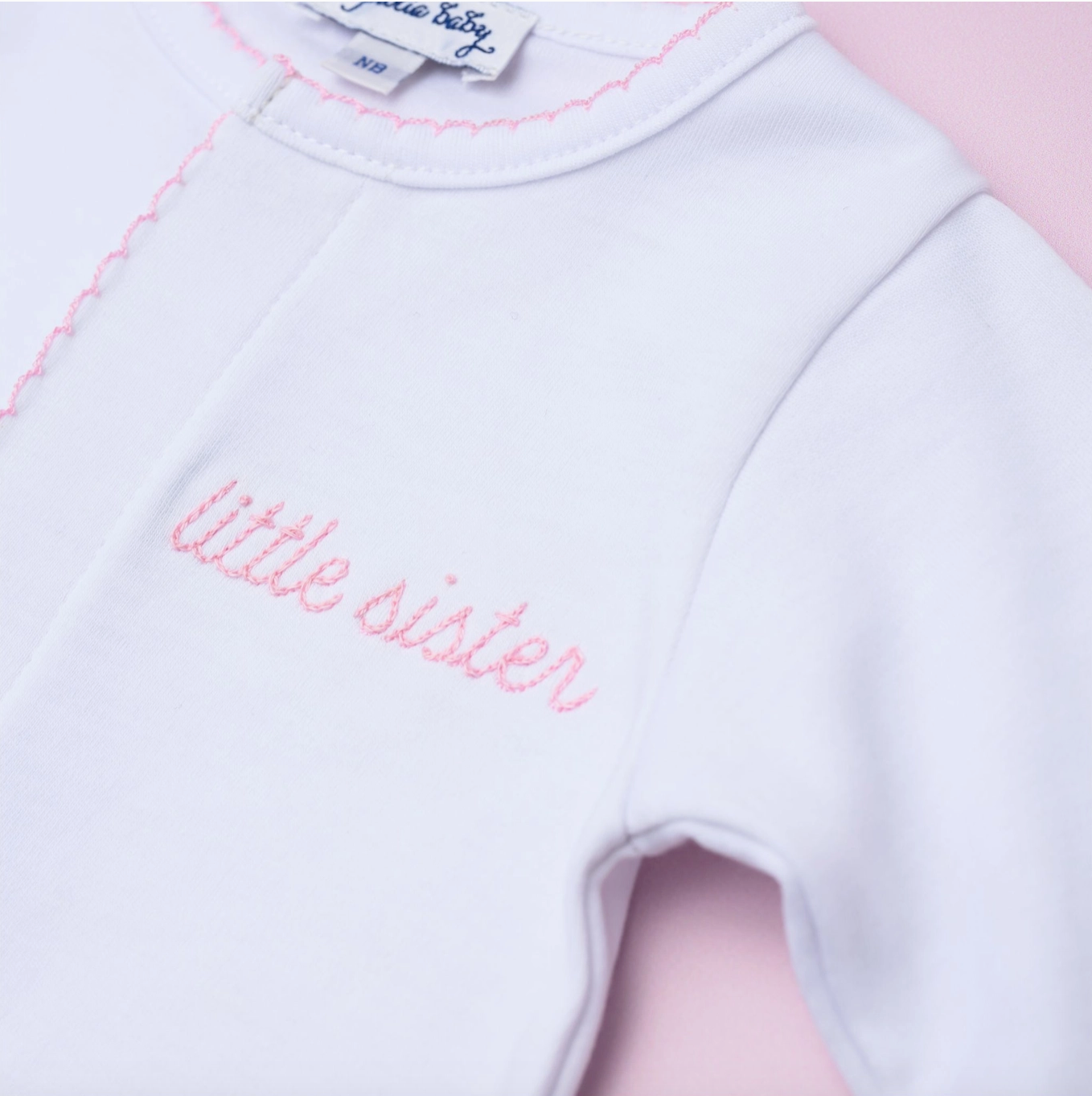 Little Sister Embroidered Converter Gown - Magpies Paducah