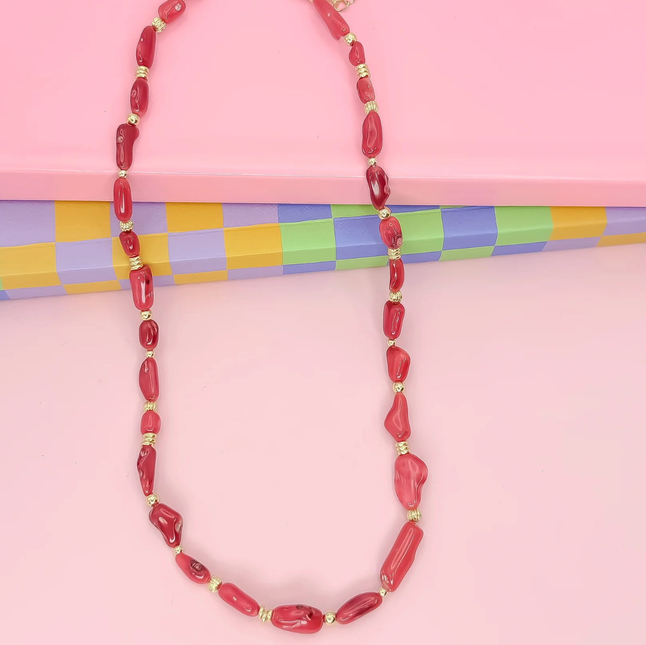 Pepper Pop Gemstone Necklace - Magpies Paducah