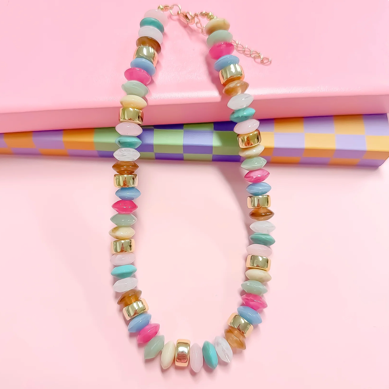 What Fun Beaded Necklace - Magpies Paducah