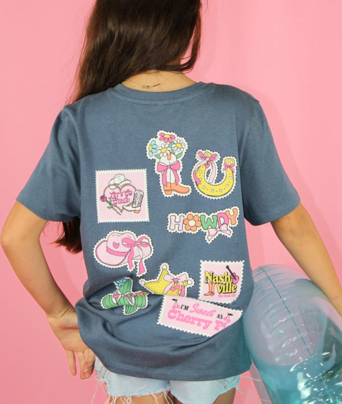 Howdy Patch Tee - Magpies Paducah