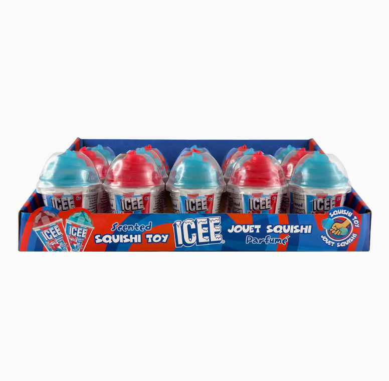 Icee Scented Squishi Toy (Red & Blue) - Magpies Paducah