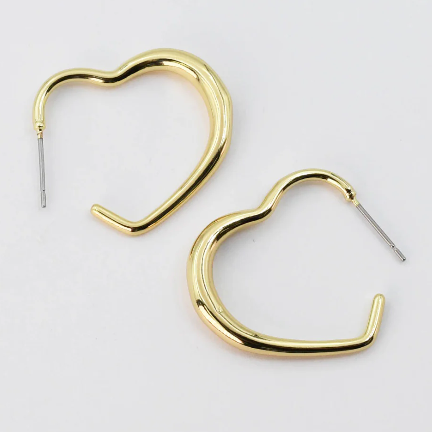 Heart Hoop - Magpies Paducah