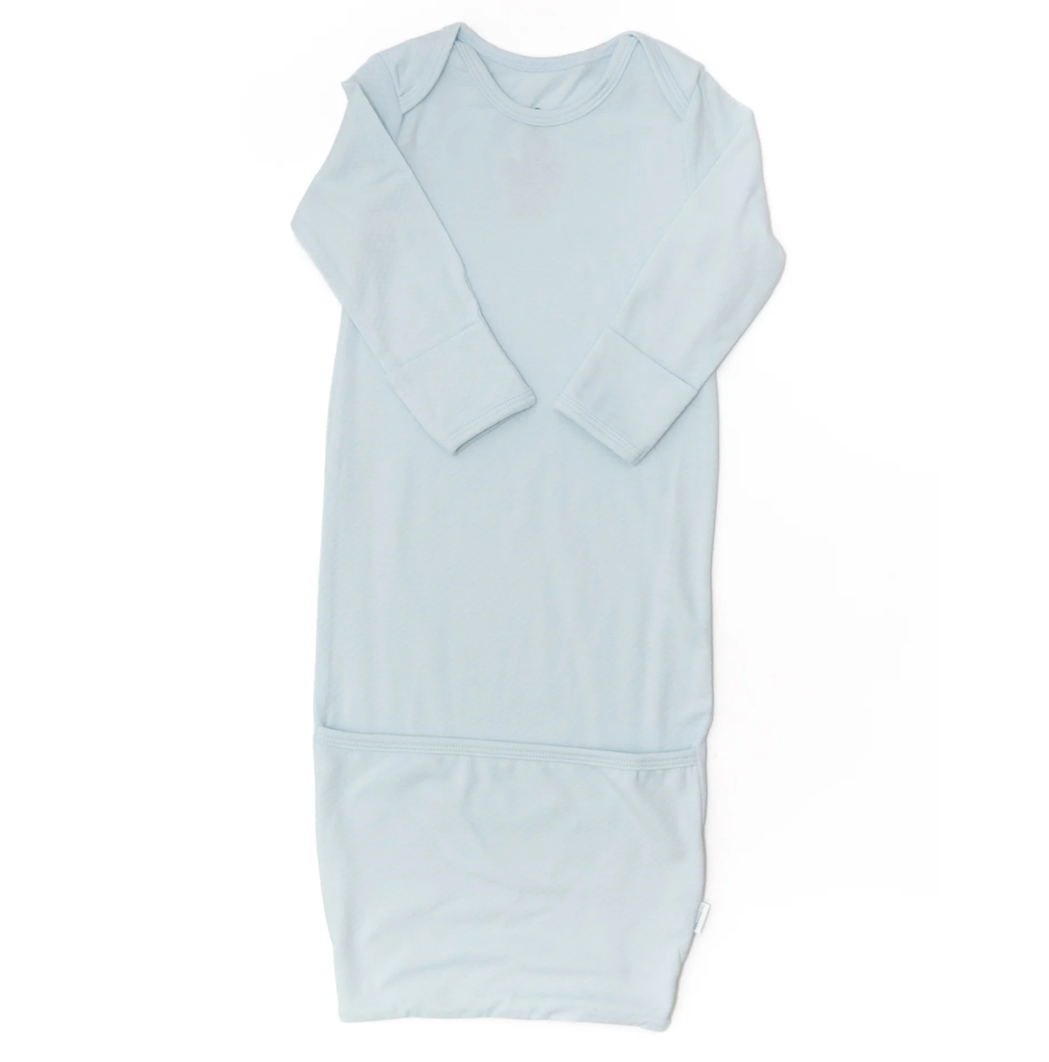 Newborn Gown, Baby Blue - Magpies Paducah