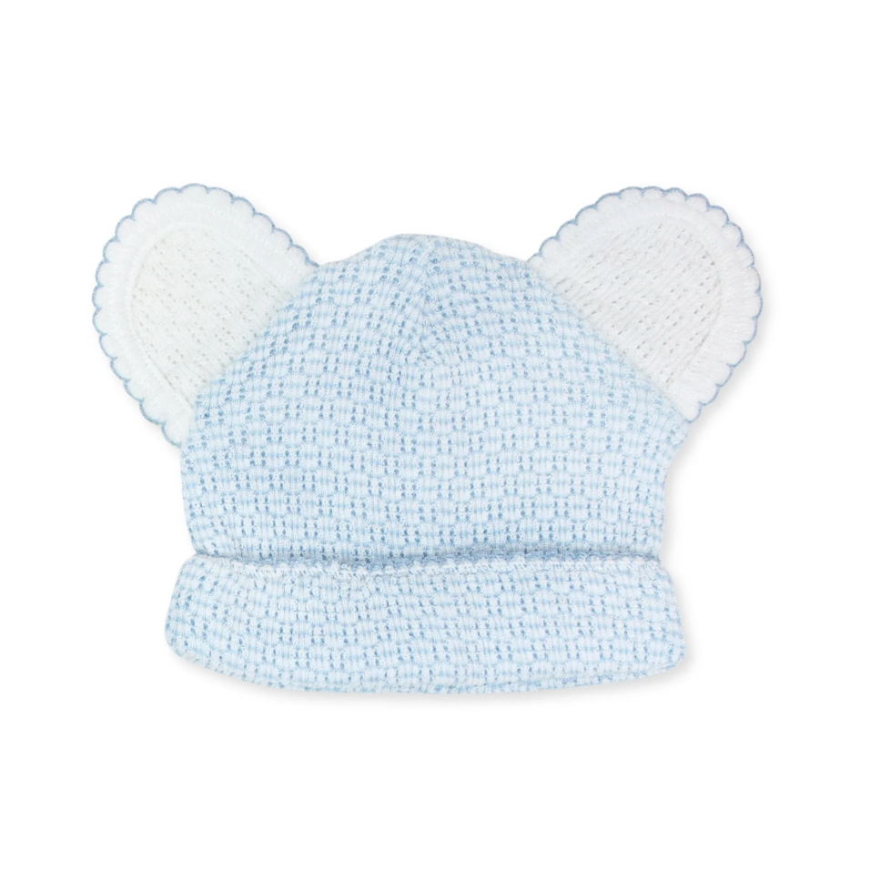 Bear Cap, Blue/White Ears - Magpies Paducah