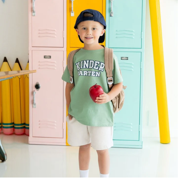Varsity Tee, Sage Kindergarten - Magpies Paducah