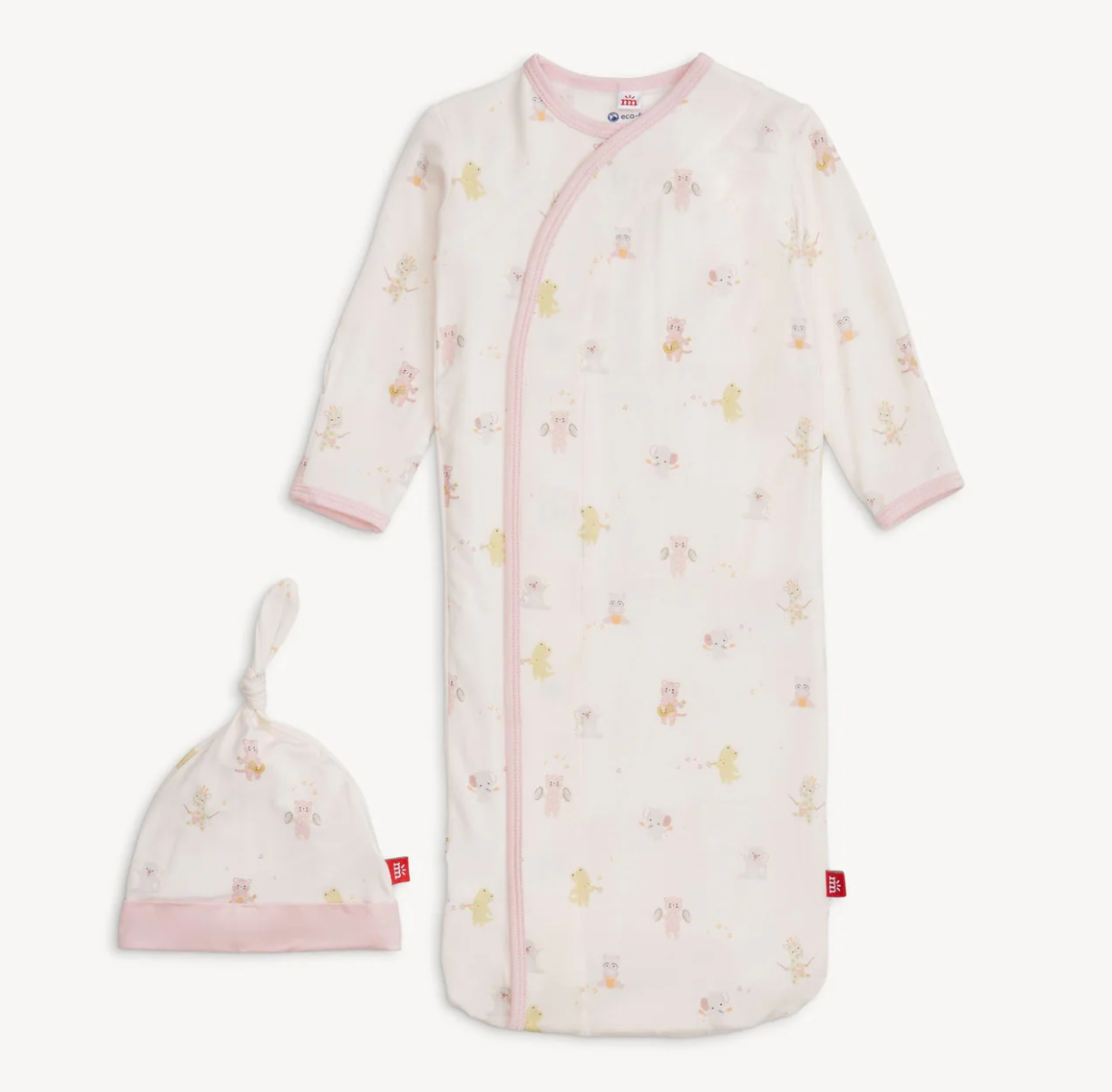Modal Gown + Hat Set, Pink Baby Beats - Magpies Paducah