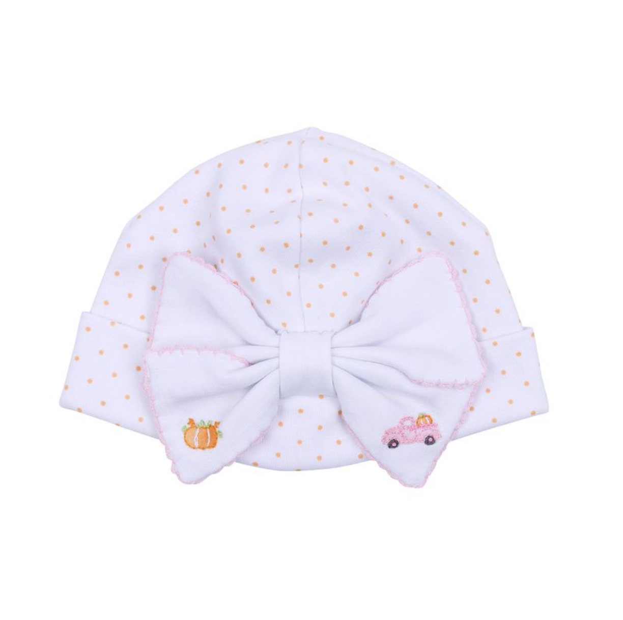 Bow Hat, Pink Pumpkin Patch Fun - Magpies Paducah