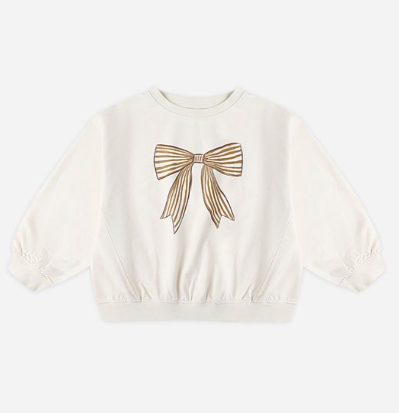 Oversized Sweatshirt, Bow - Magpies Paducah
