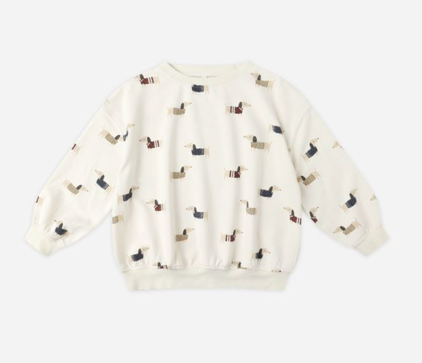 Relaxed Sweatshirt, Dachshund - Magpies Paducah