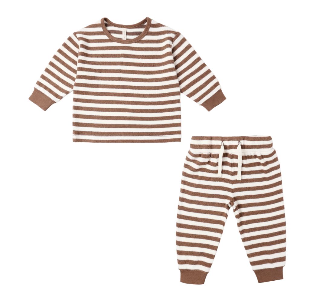 Cozy Set, Cedar Stripe - Magpies Paducah