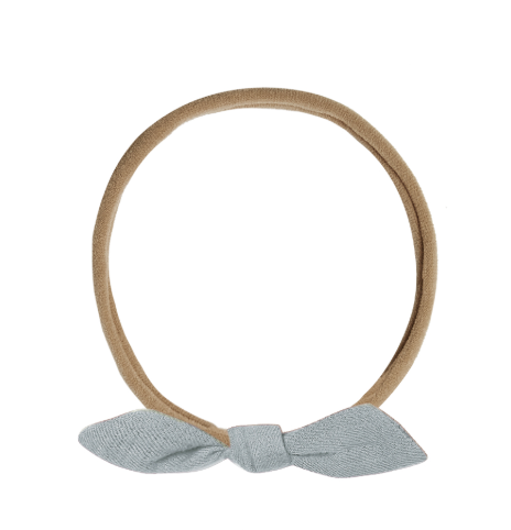Little Knot Headband, Steel Blue - Magpies Paducah