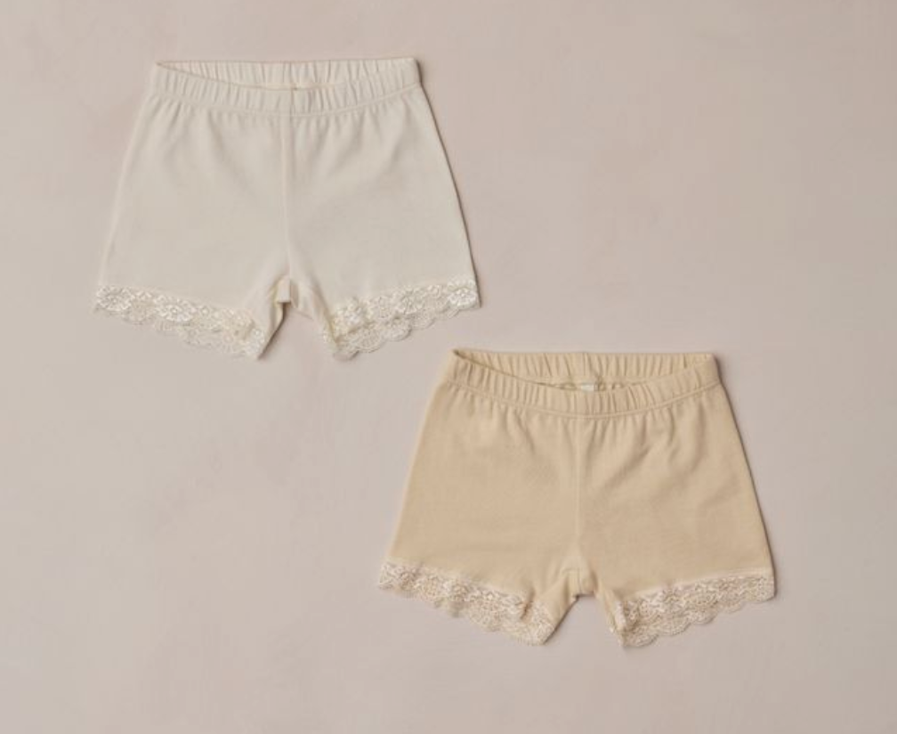 Cartwheel Shorts | Ivory, Ecru - Magpies Paducah