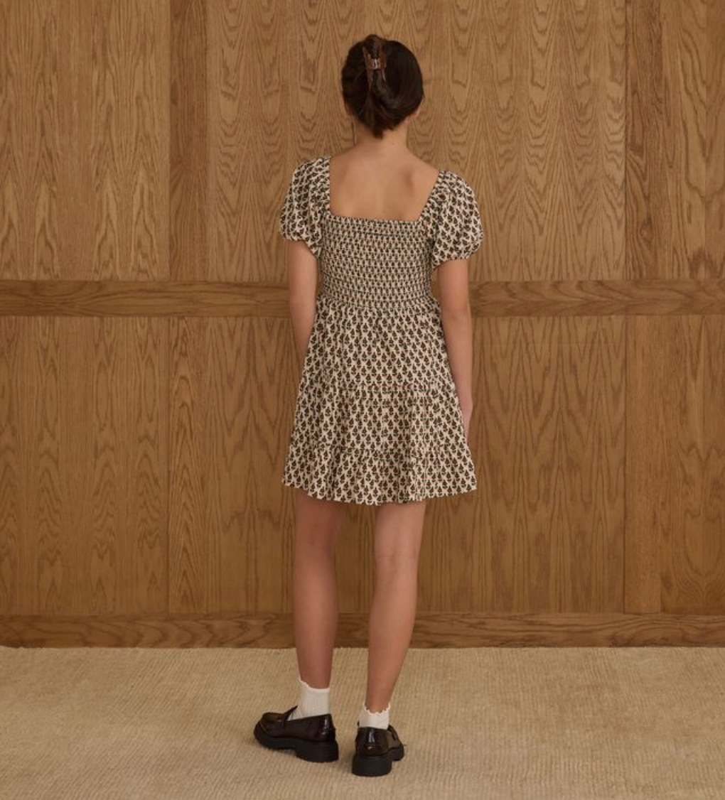 Teen Emily Dress, Harvest Floral - Magpies Paducah