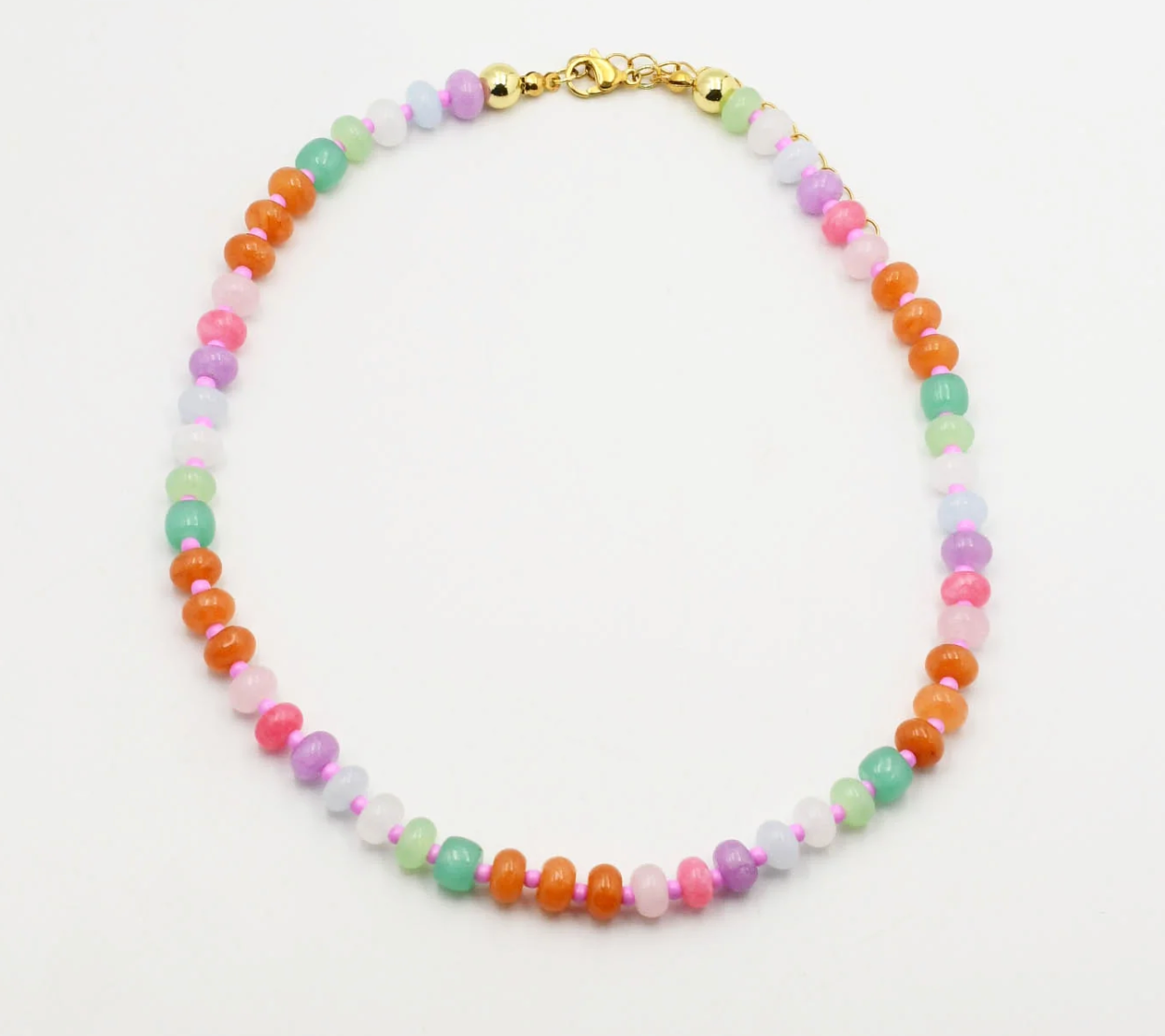 Pastel Gemstone Necklace - Magpies Paducah