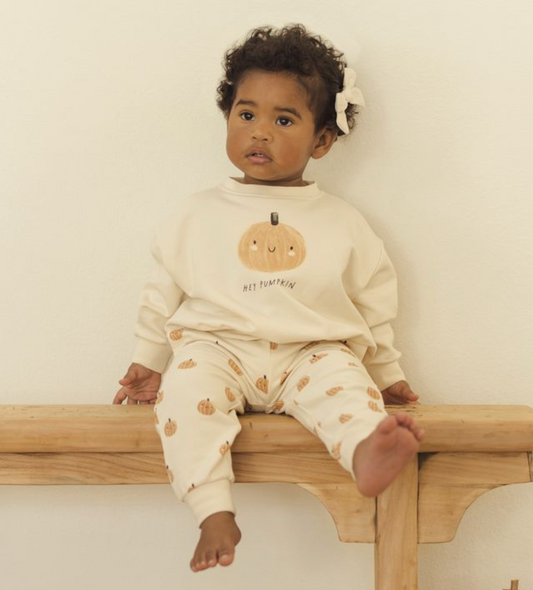 Relaxed Fleece Sweatshirt, Pumpkin - Magpies Paducah