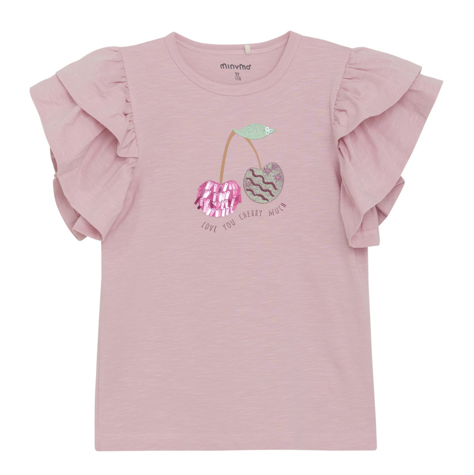 Flutter Tee, Cherry Much