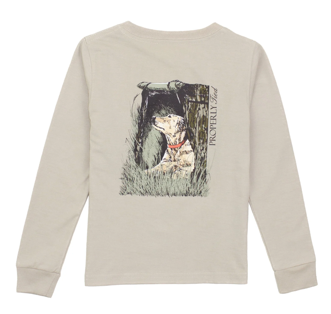 Long Sleeve Tee, Mossy Oak Lab - Magpies Paducah