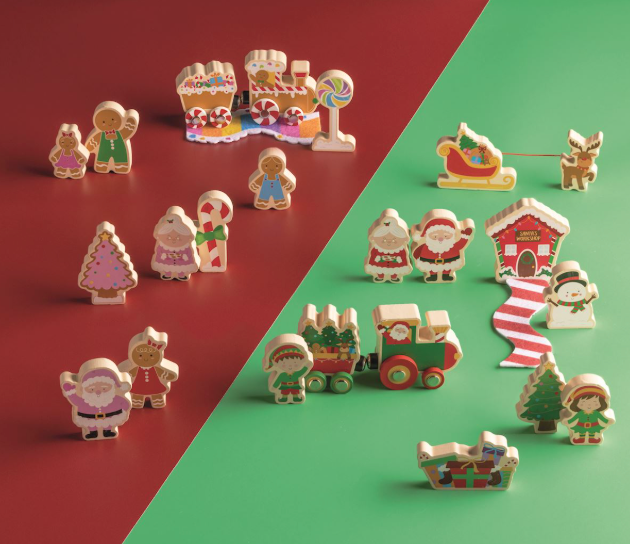 Wood Toy Set, North Pole - Magpies Paducah